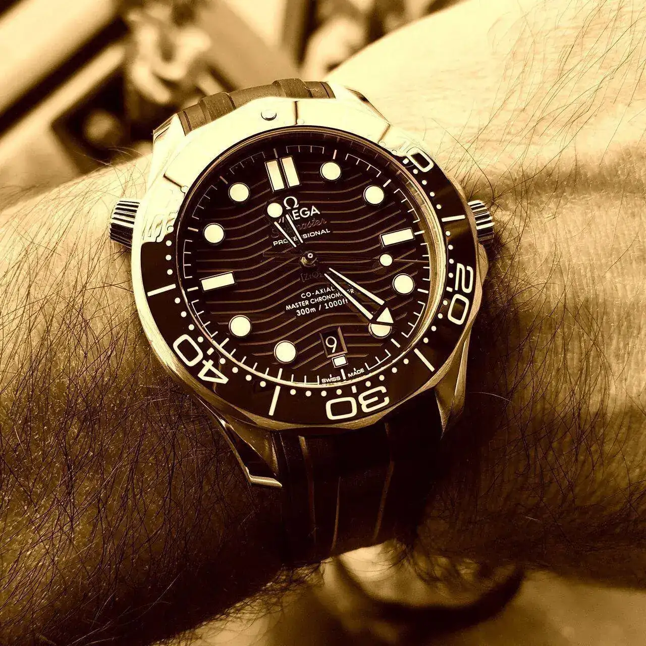 Ω Seamaster Professional Diver 300M Co-Axial Master Chronometer 42mm Cal. 8800 Blue (Sepia).webp