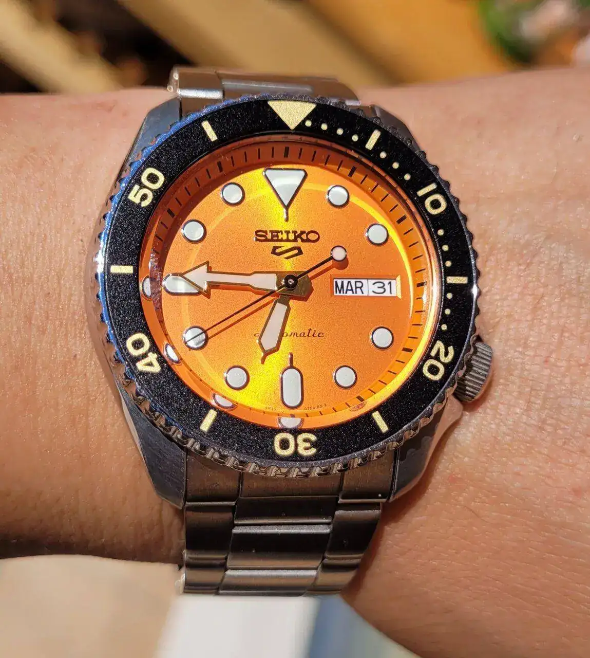 Seiko 5 Sports SRPD59K1 (Naranja) Relojes Especiales, EL foro de relojes