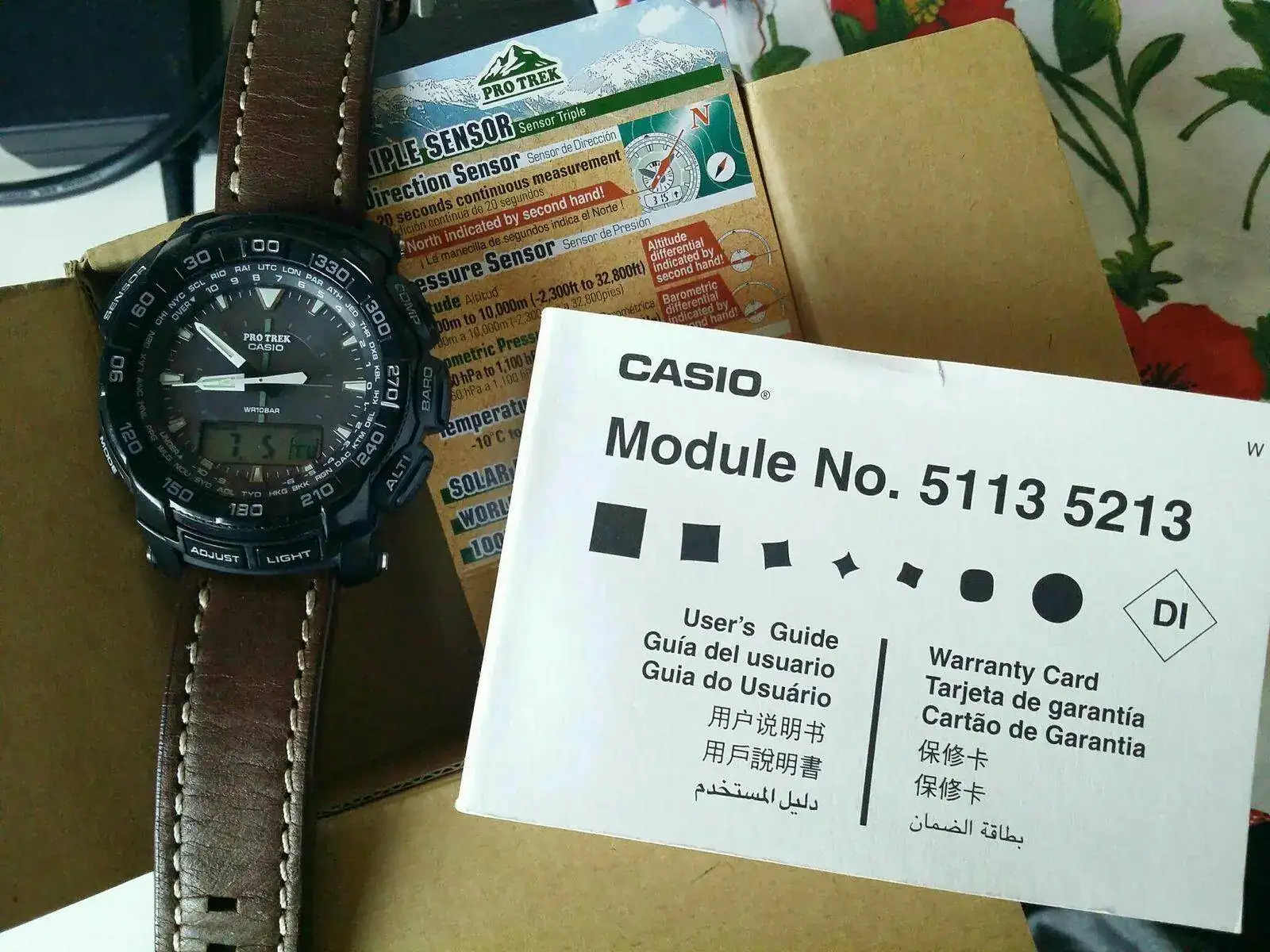 Casio protrek cheap 5213 price