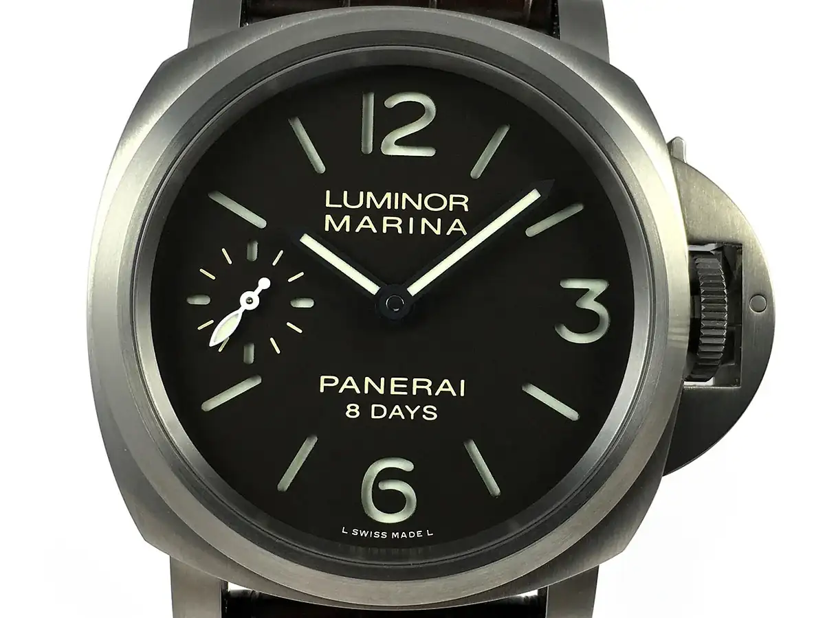 RELOJ Panerai Luminor Marina 8 Days Titanium PAM564 - compra venta reloj  panerai