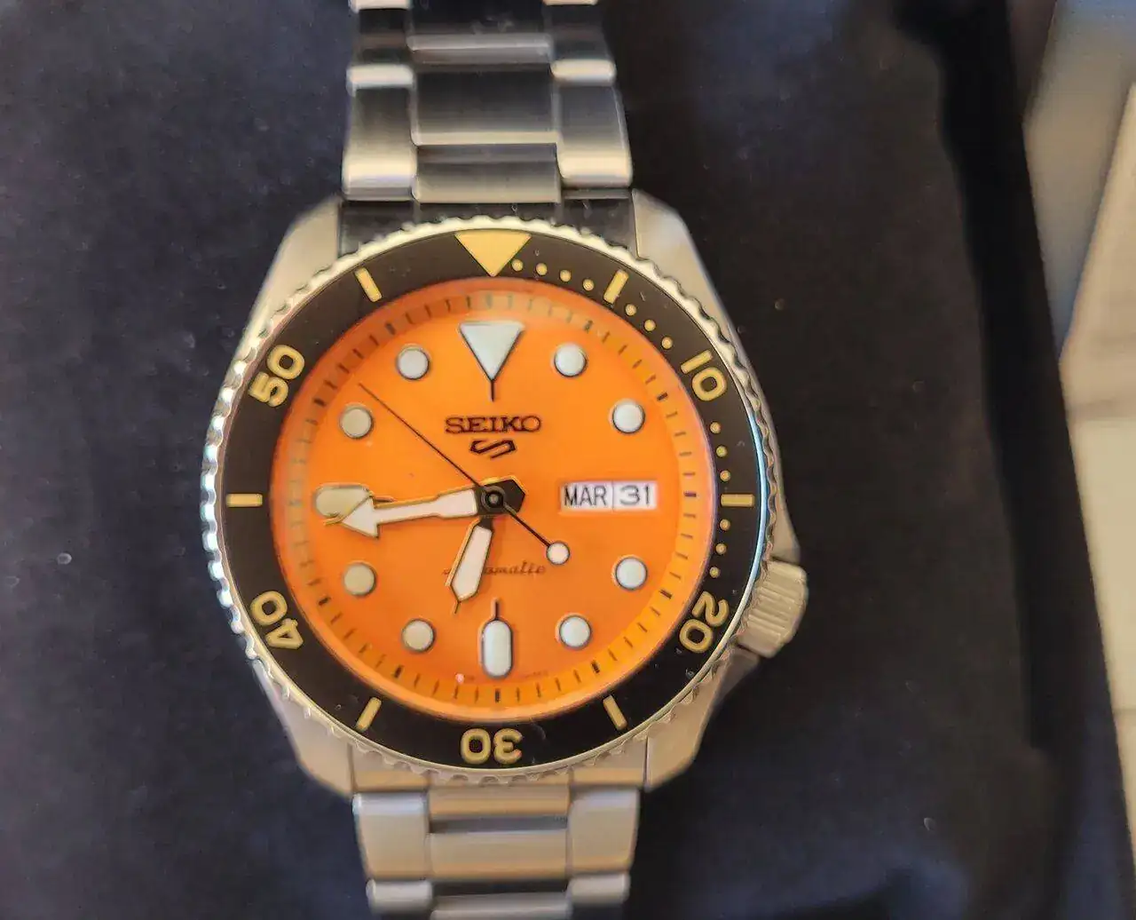 Seiko 5 Sports SRPD59K1 (Naranja) Relojes Especiales, EL foro de relojes