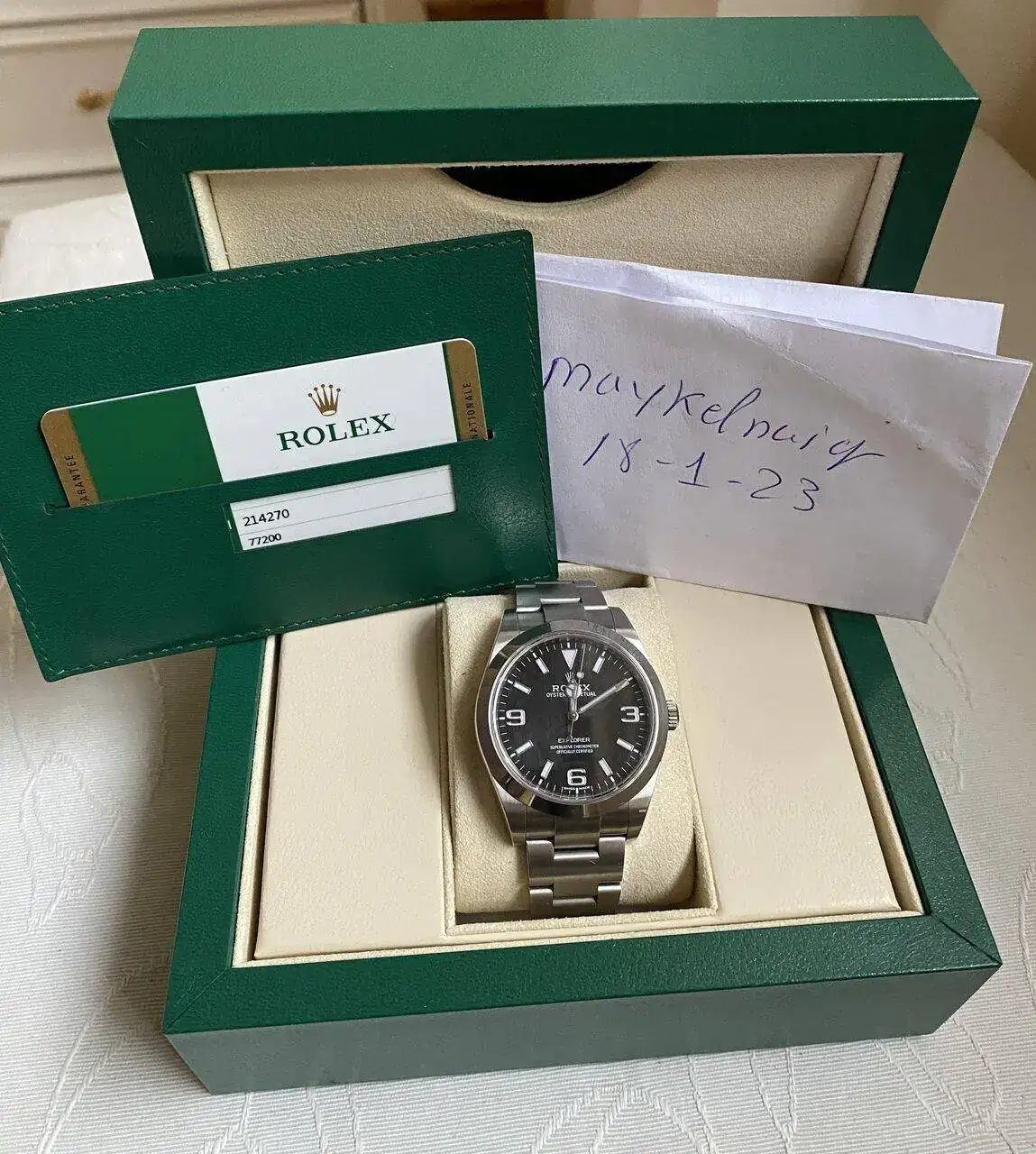 Vendo rolex shop explorer 2
