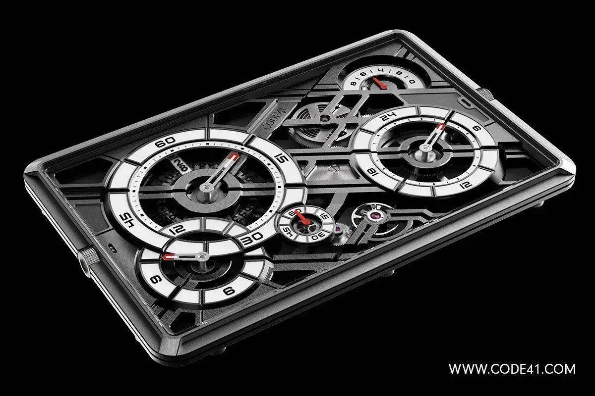 Code 41 Mecascape un reloj de bolsillo o de sobremesa diferente Relojes Especiales EL foro de relojes