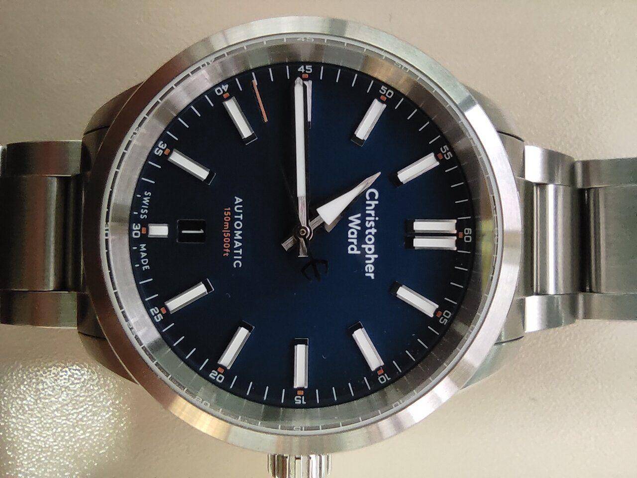 Christopher Ward C63 Sealander 39mm azul. | Relojes Especiales, EL foro de  relojes