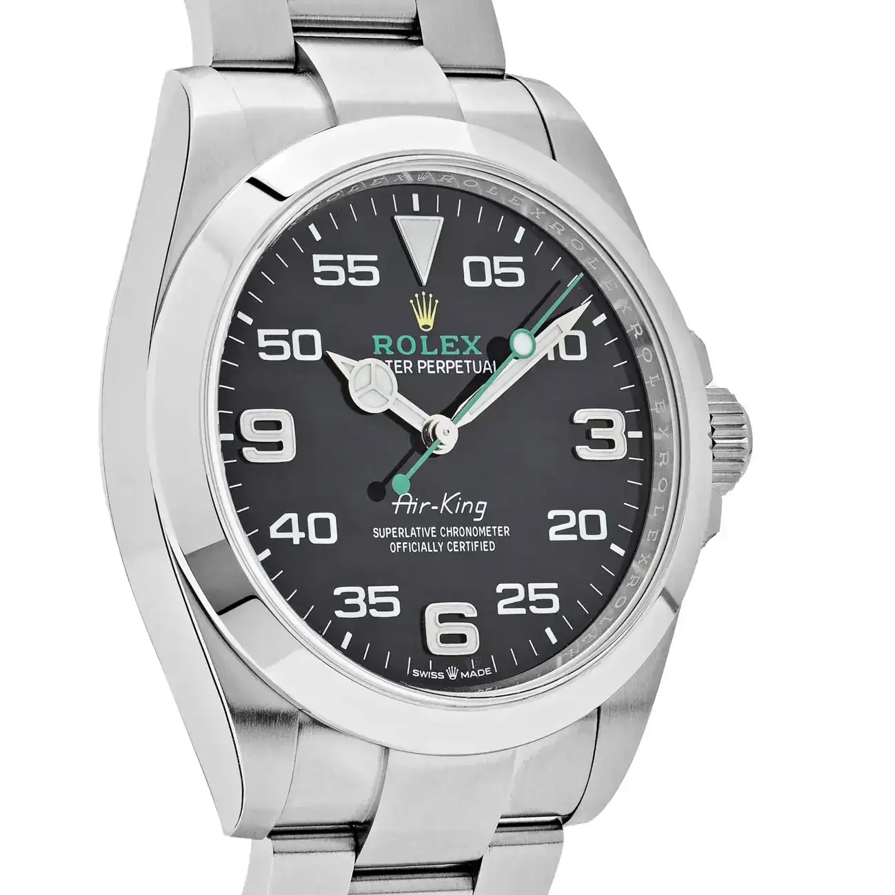 Rolex Air-King 126900 Stainless Steel Black Dial – Wrist Aficionado