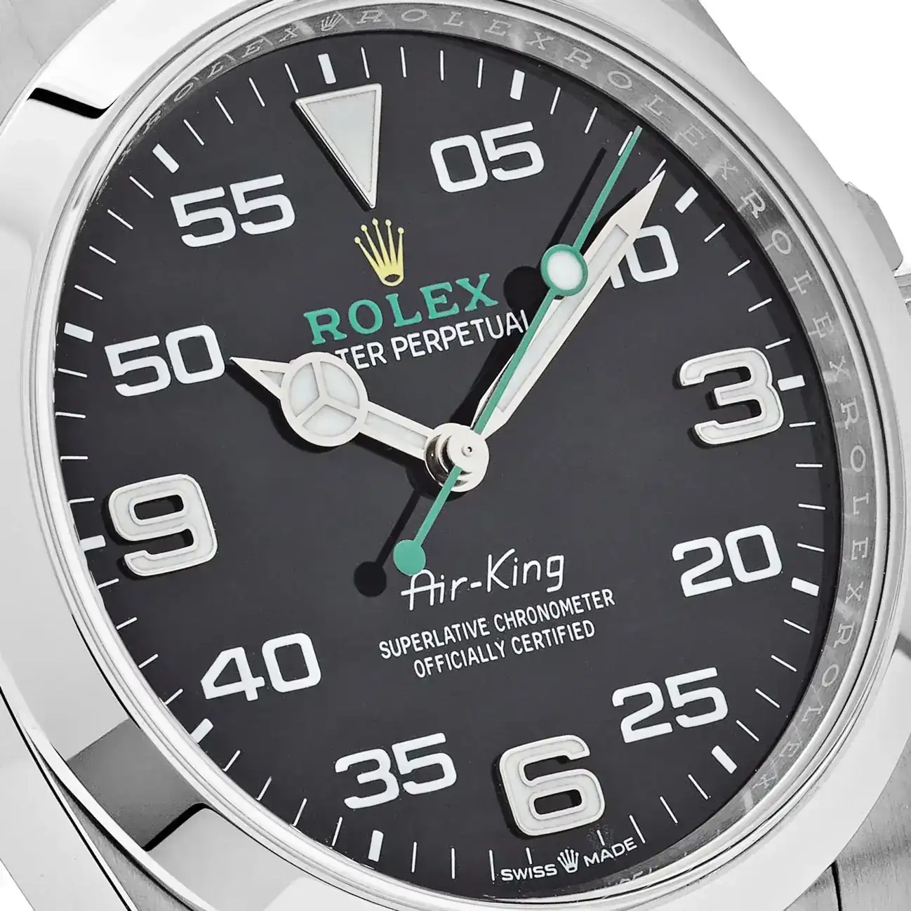 Rolex Air-King 126900 Stainless Steel Black Dial – Wrist Aficionado