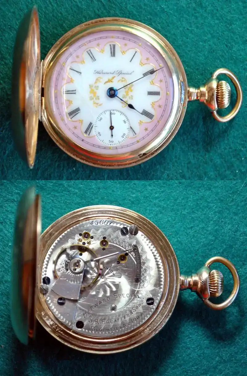 1898 Harward Special Pocket Watch Lazard Sheaffer Hamilton 929 1.webp