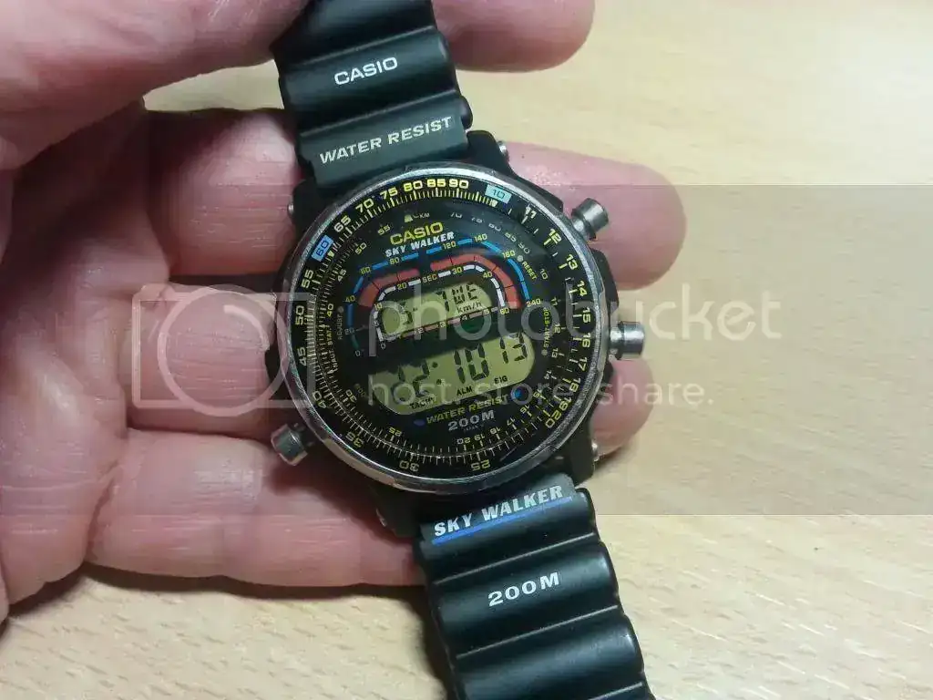 CASIO Sky Walker 200 m DW 401 casi ya un vintage Relojes Especiales EL foro de relojes