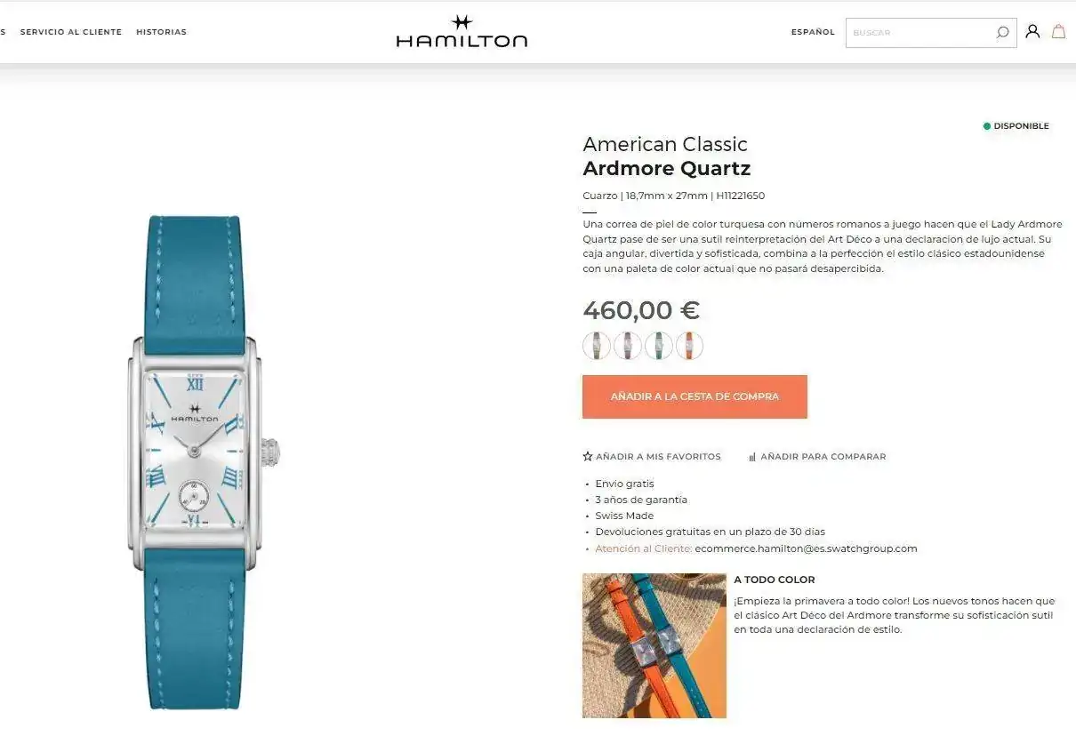 2022-04-04 17_06_39-Ardmore Quartz - Turquoise strap - H11221650 _ Hamilton Watch.webp