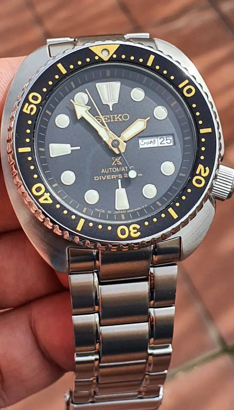Seiko tortuga dorado deals
