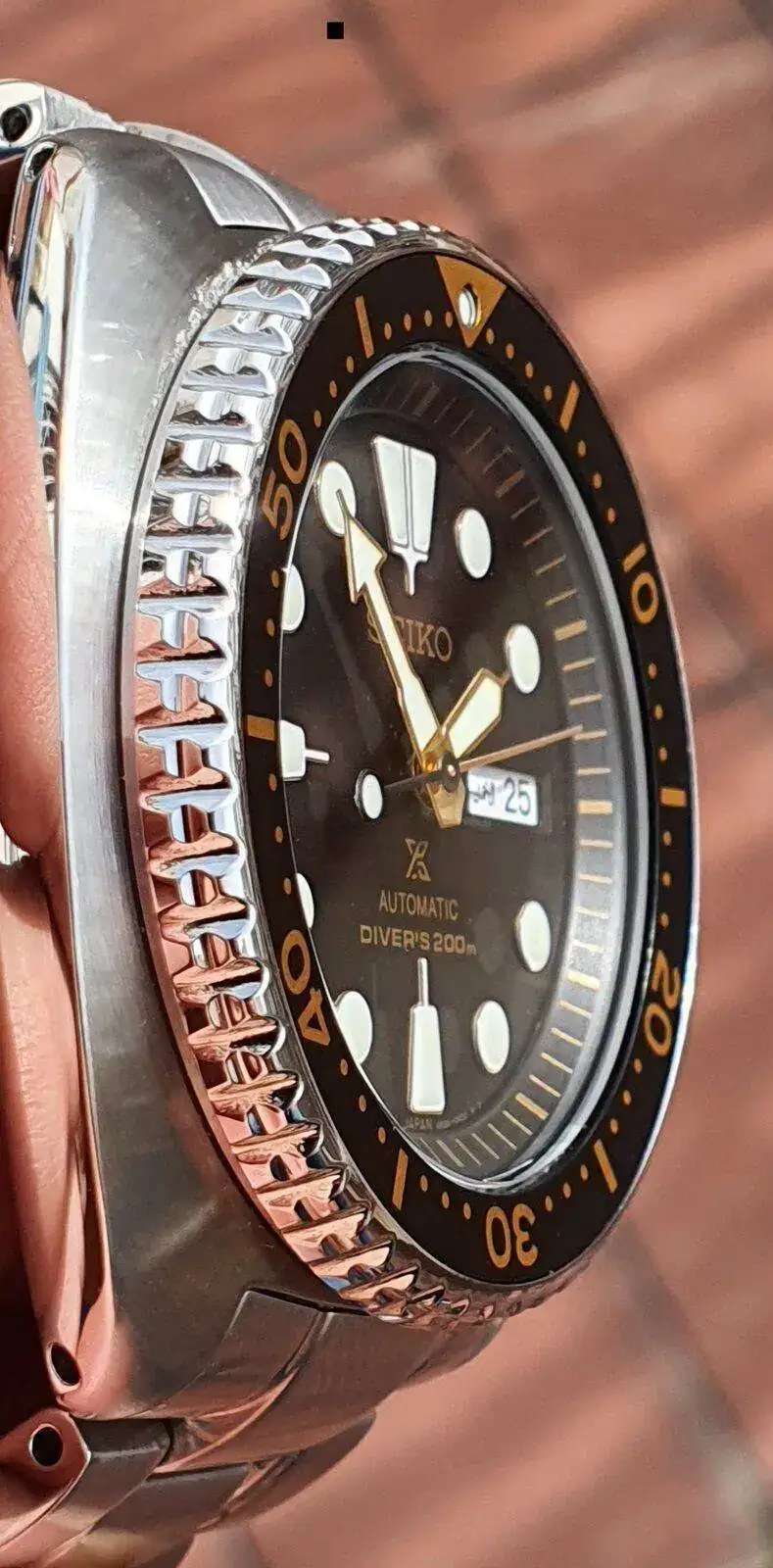Seiko tortuga dorado hotsell