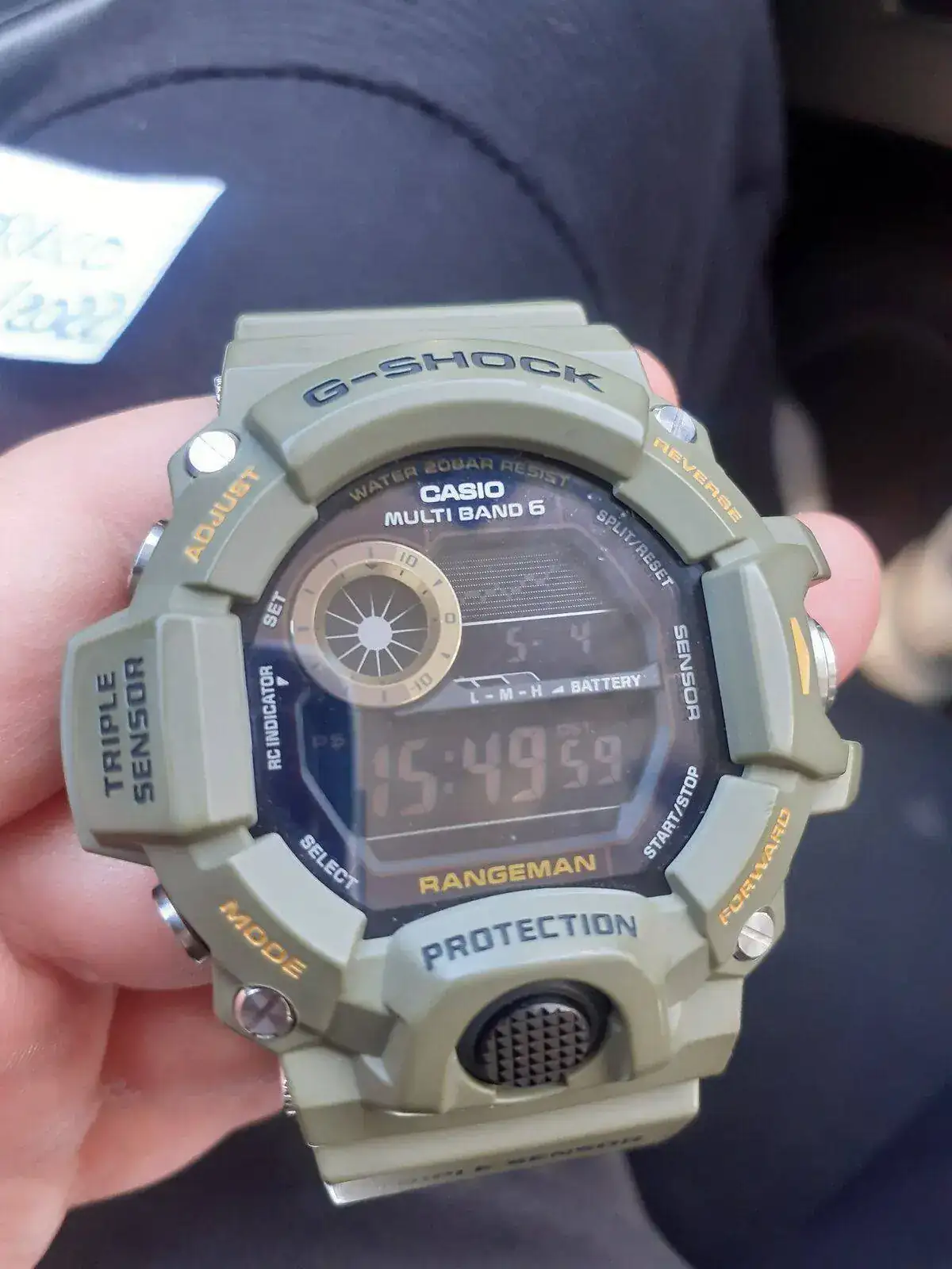Casio rangeman verde descatalogado en garantia Relojes