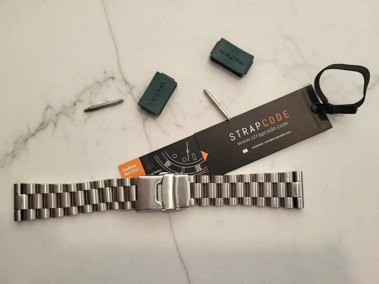 ARMIS STRAPCODE ENDMILL 22mm ENDLINKS RECTOS Relojes Especiales, EL