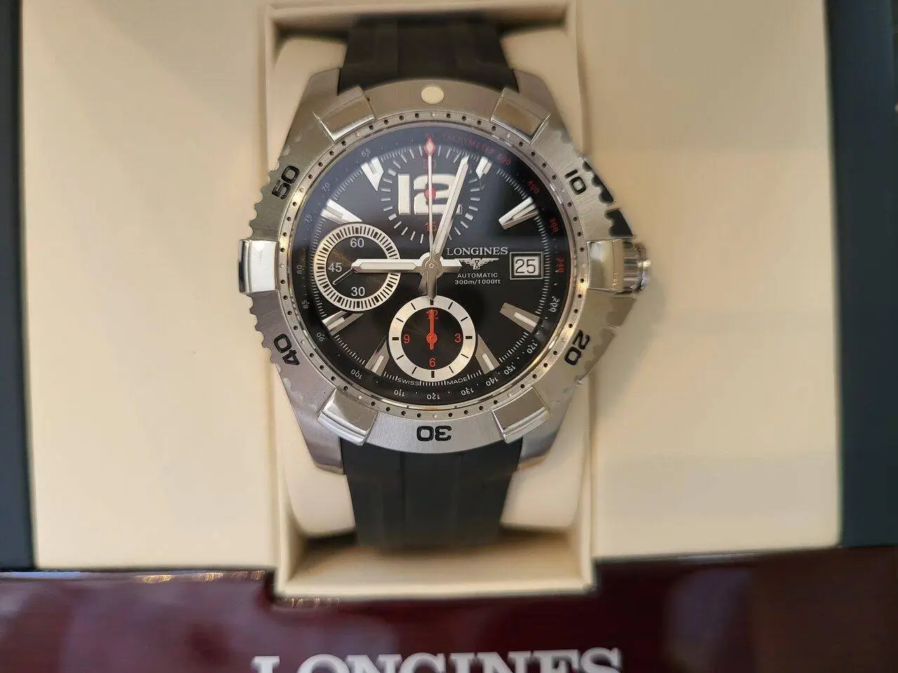 Longines Hydroconquest Chrono Valjoux 7750 Relojes Especiales