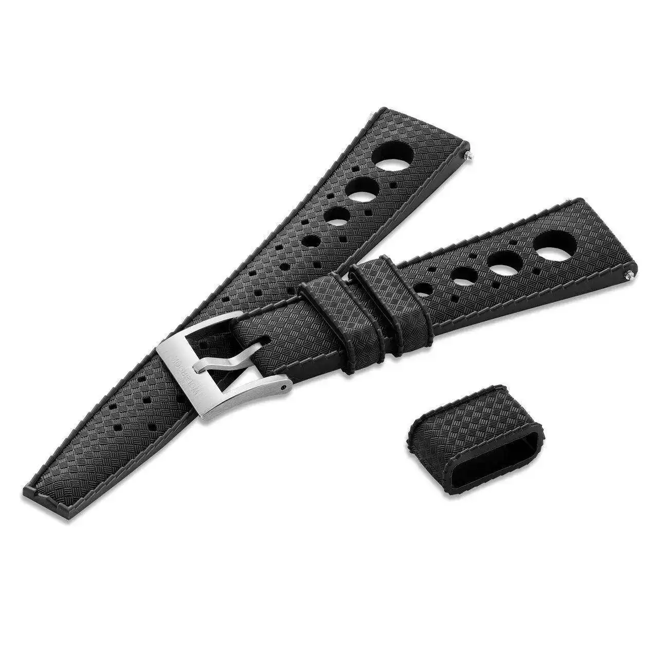 20mm_Black_Rally_Tropic_Watch_Strap_Steel_Buckle_Front_Side.jpg