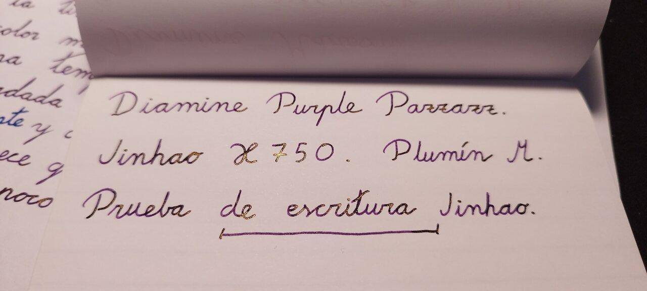 230129 Diamine Purple Pazzazz Clairefontaine Triomphe.jpg