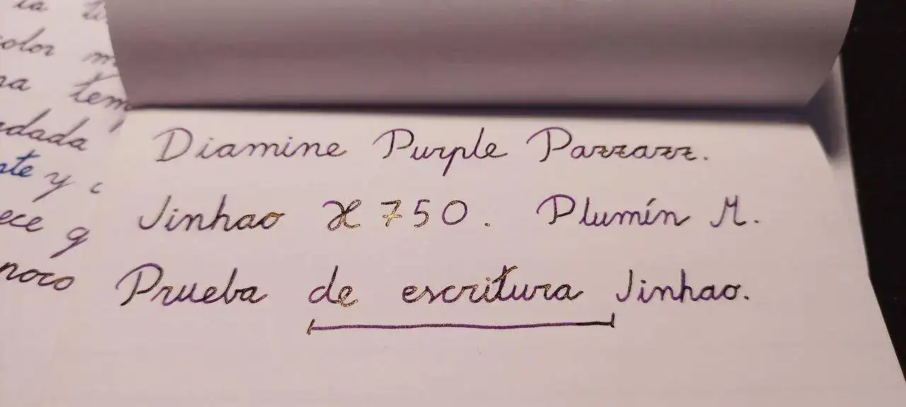 230129 Diamine Purple Pazzazz Clairefontaine Triomphe.webp