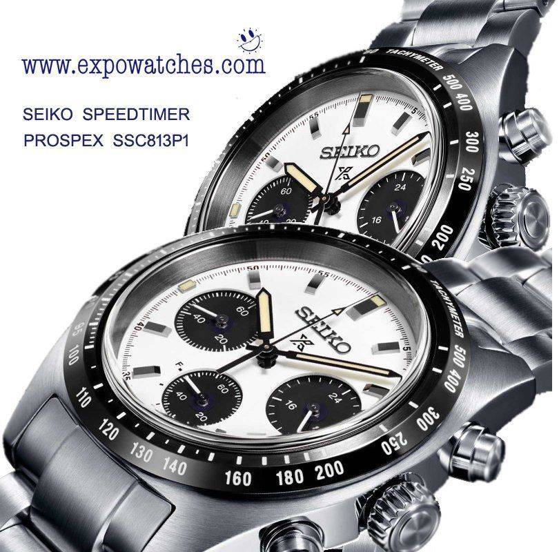 reloj de hombre SEIKO PROSPEX speedtimer SSC813P1