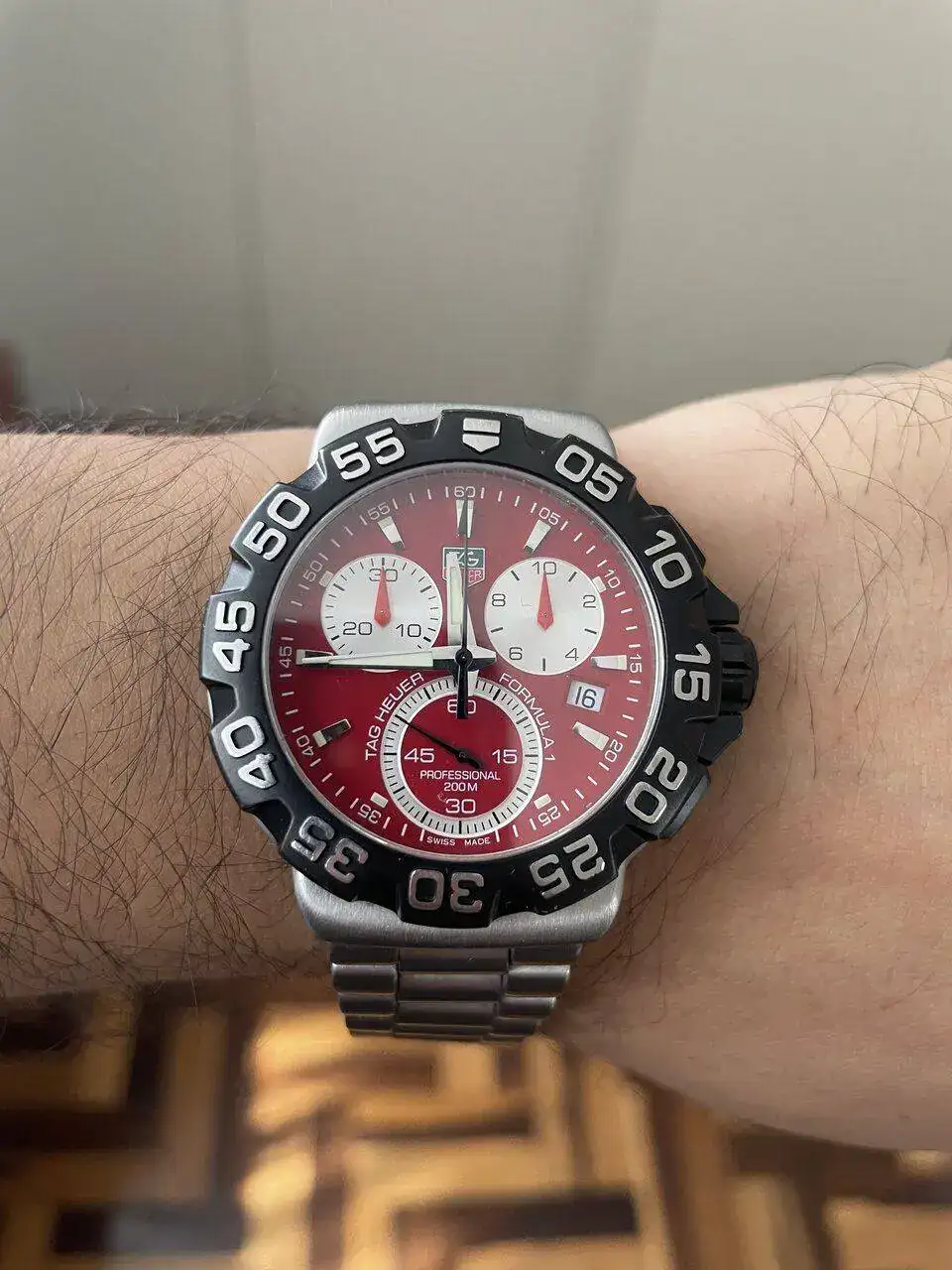 Tag Heuer F1 chrono rojo Relojes Especiales EL foro de relojes