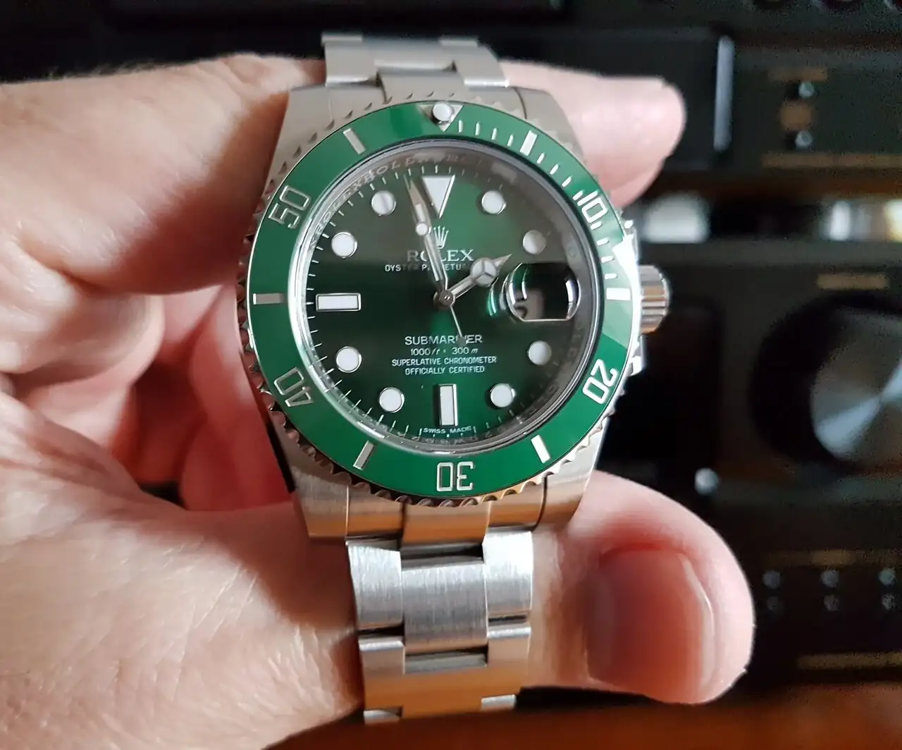 248 Submariner 40 mm Ref. 116610LV Aniversary Green 'Hulk'.webp
