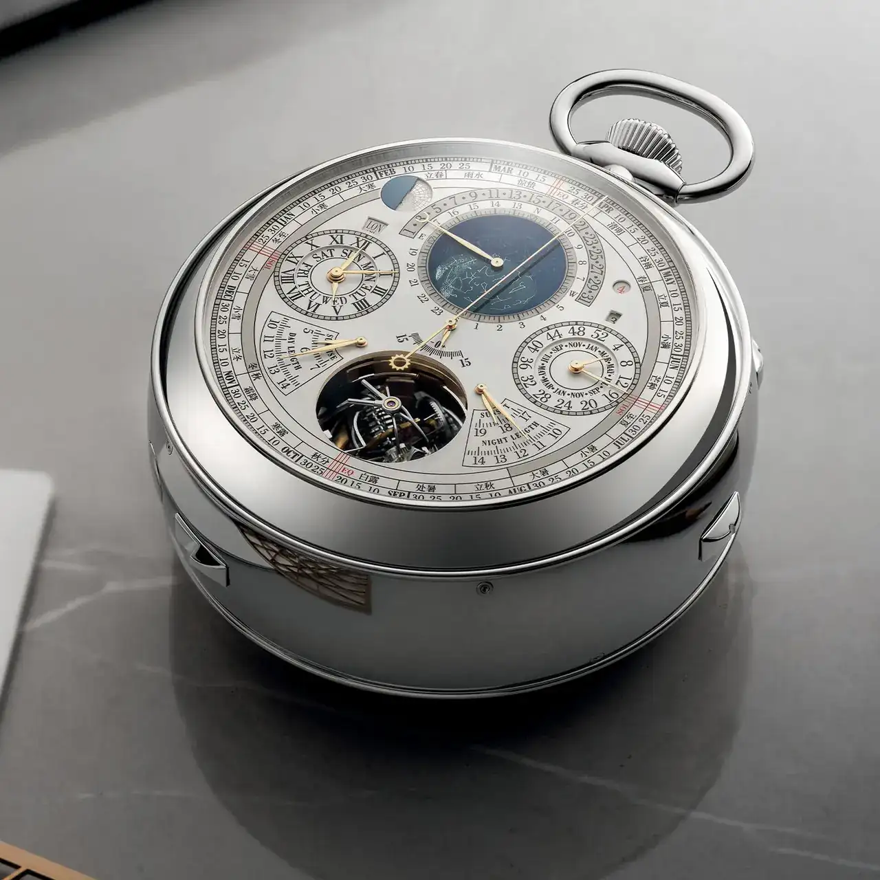 Vacheron Constantin Berkley Grand Complication Les Cabinotiers - el reloj más complicado del mundo 63 Complicaciones - Primer calendario perpetuo chino - 3