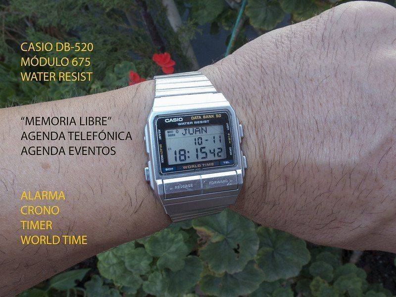 CASIO DB-520: La R-Evolución de los DATA BANK en los 80' s. | Relojes  Especiales, EL foro de relojes