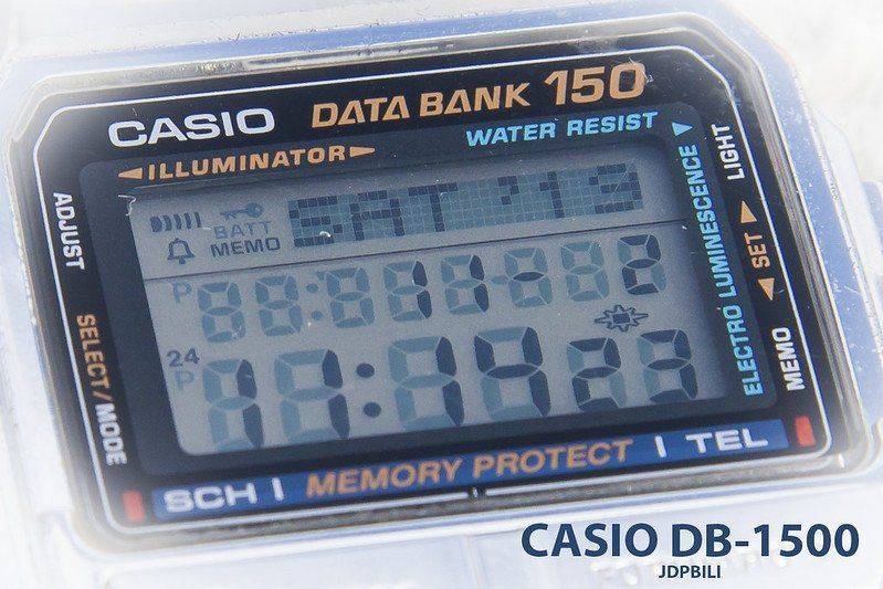 CASIO DB-1500: Revisión del "último" DATA BANK (Review 76) | Relojes  Especiales, EL foro de relojes