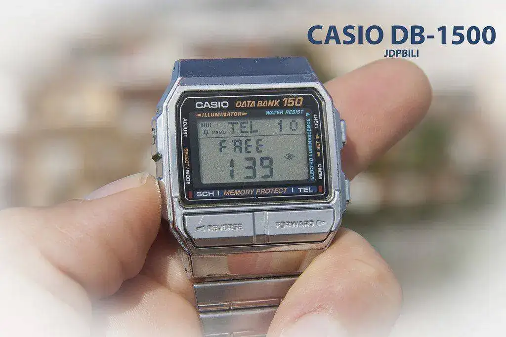 CASIO DB-1500: Revisión del "último" DATA BANK (Review 76) | Relojes  Especiales, EL foro de relojes