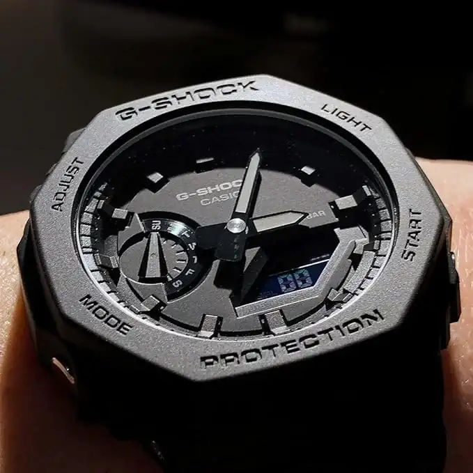 Casio G-Shock GA-2100-1A1 - Ana-Digi con protector de núcleo de carbono :  Amazon.es: Relojes
