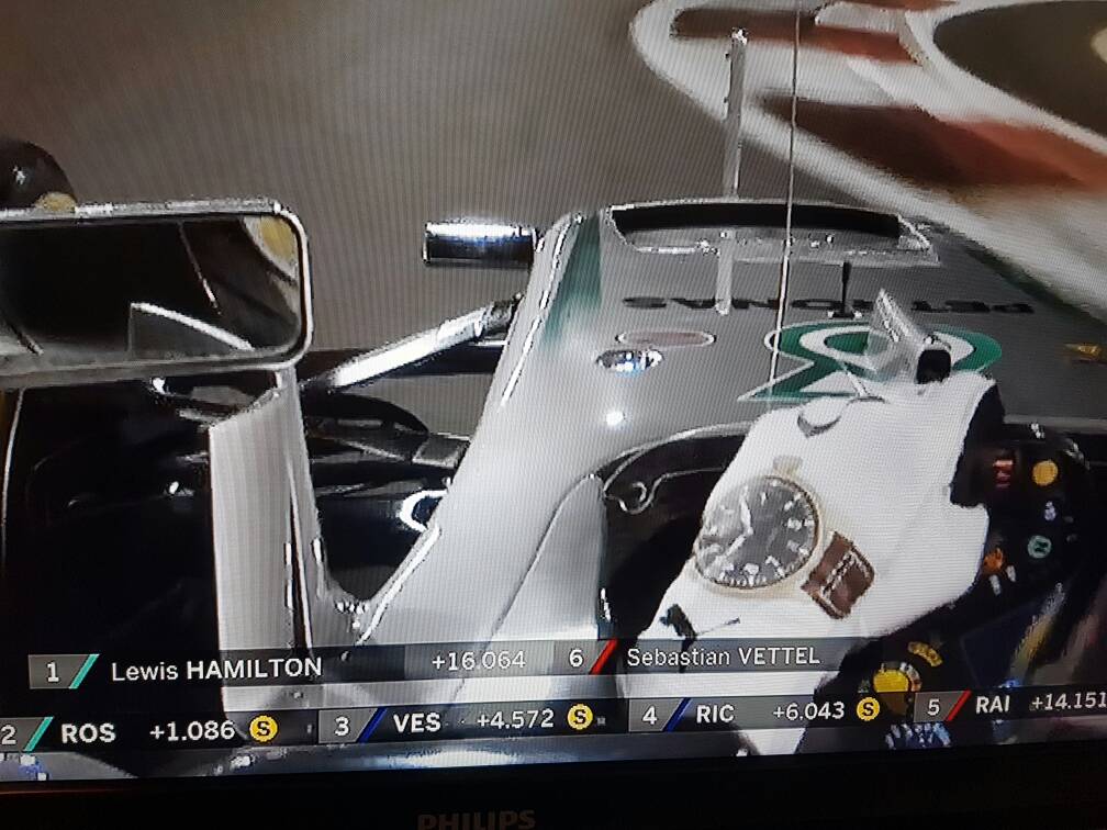 Publicidad IWC en guantes de Lewis Hamilton | Relojes Especiales, EL foro  de relojes