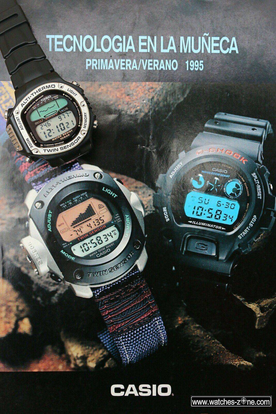 El Casio Protrek ALT-6100-1V Twin Sensor Especial Edition | Relojes  Especiales, EL foro de relojes