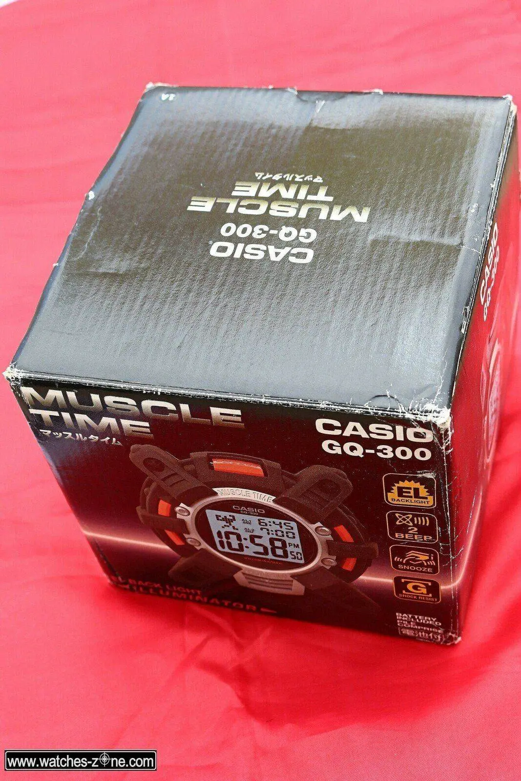 CASIO GQ-300 MUSCLE TIME: ¡¡¡ El Concepto !!! | Relojes CASIO GQ-300 MUSCLE TIME: ¡¡¡ El Concepto !!! | Relojes