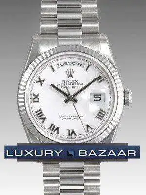 _Gold_White_dial_Roman_Numerals_President_bracelet.webp