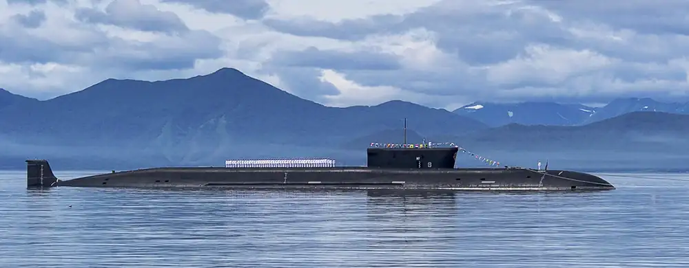 A_Borei_class_submarine_at_sea.webp