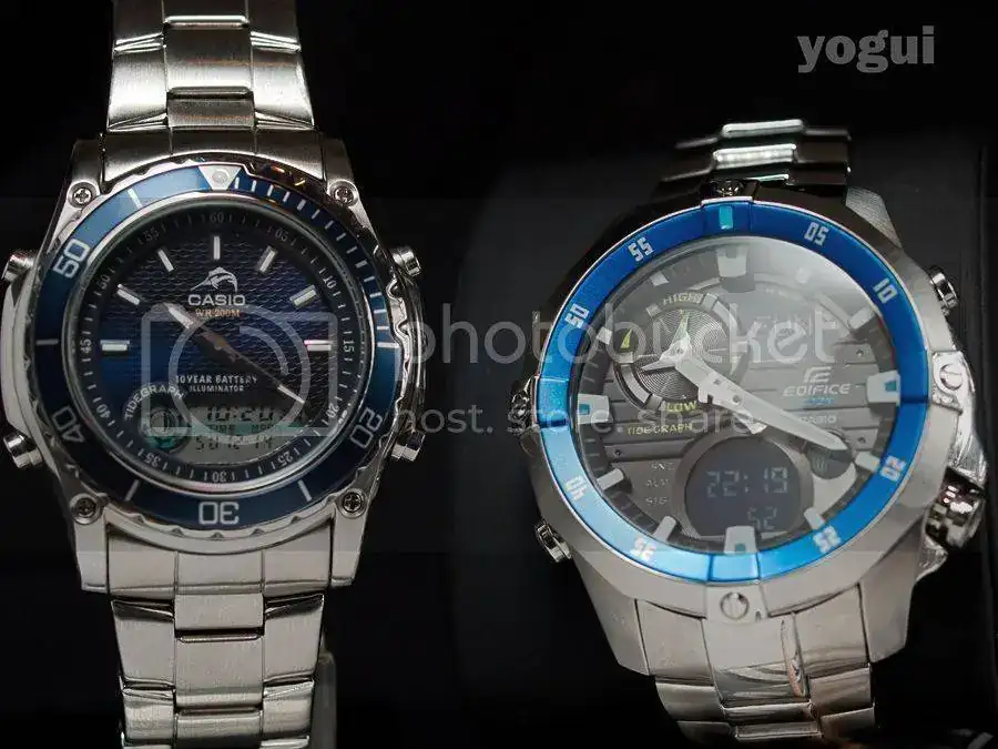 comparativa: casio MDV-700D-2AVDF Vs. casio edifice EMA-100D-1A2VEF. |  Relojes Especiales, EL foro de relojes