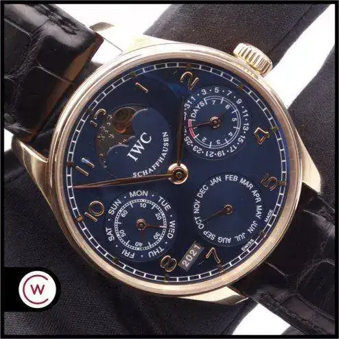 IWC Portuguese Perpetual Calendar Limited Edition 100 piezas Oro Rosa IW502220 Relojes Especiales EL foro de relojes