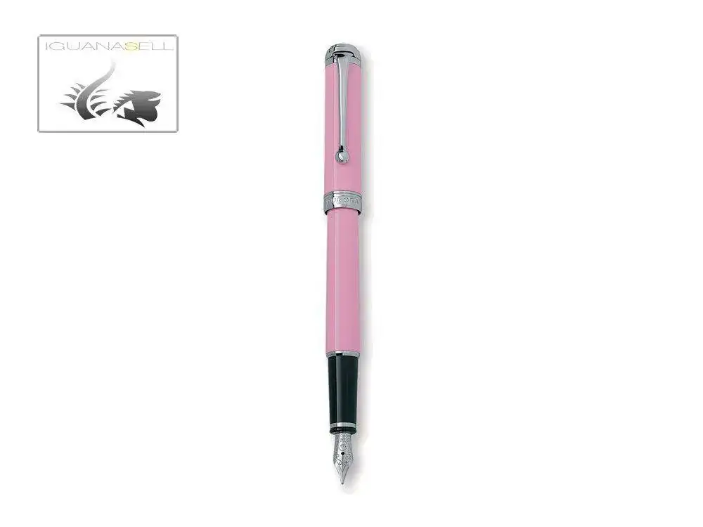 alentum-Fountain-Pen-Resin-Chrome-trim-Rose-D13P-1.webp