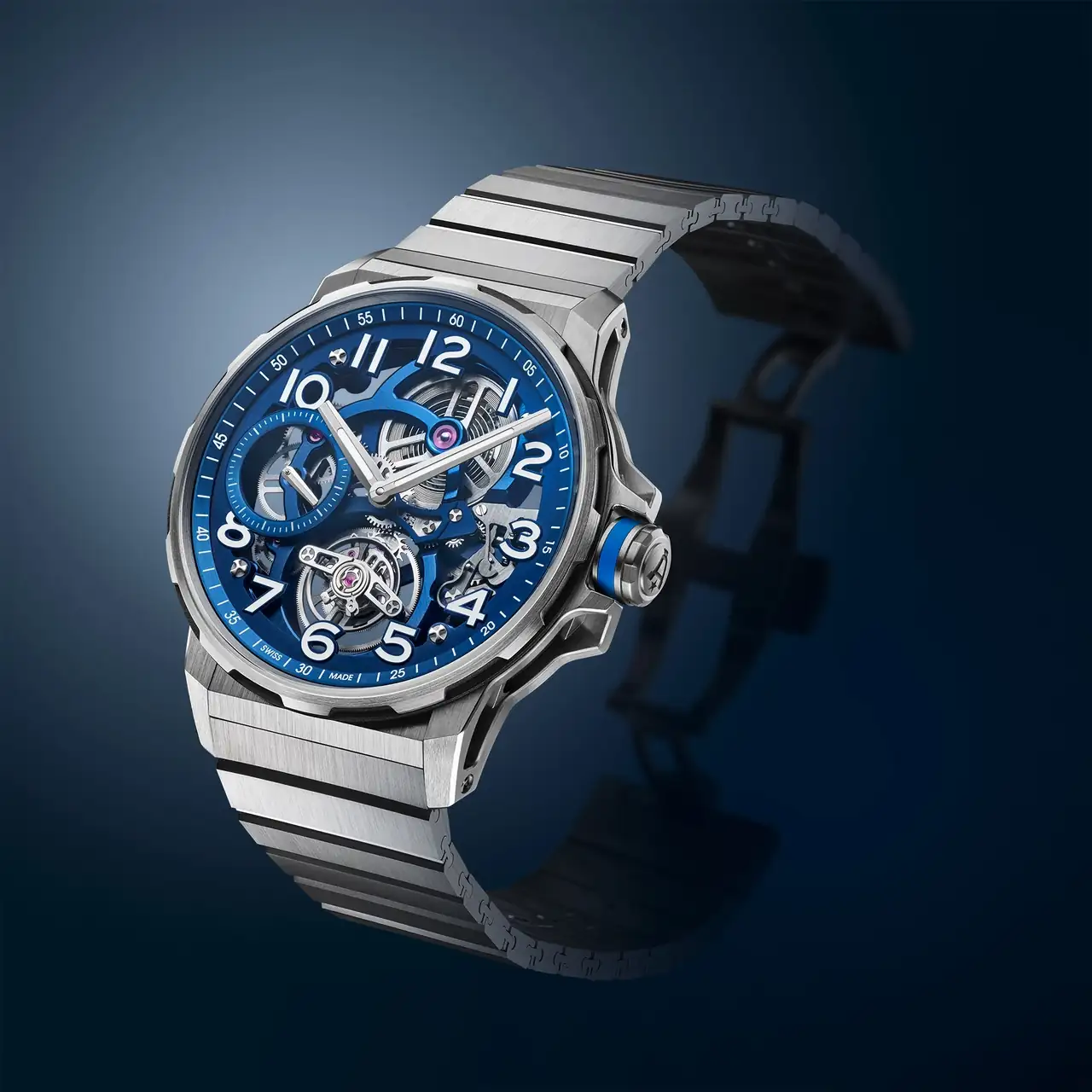 AN Flying Tourbillon Titanium blue titanium bracelet_3-4.webp