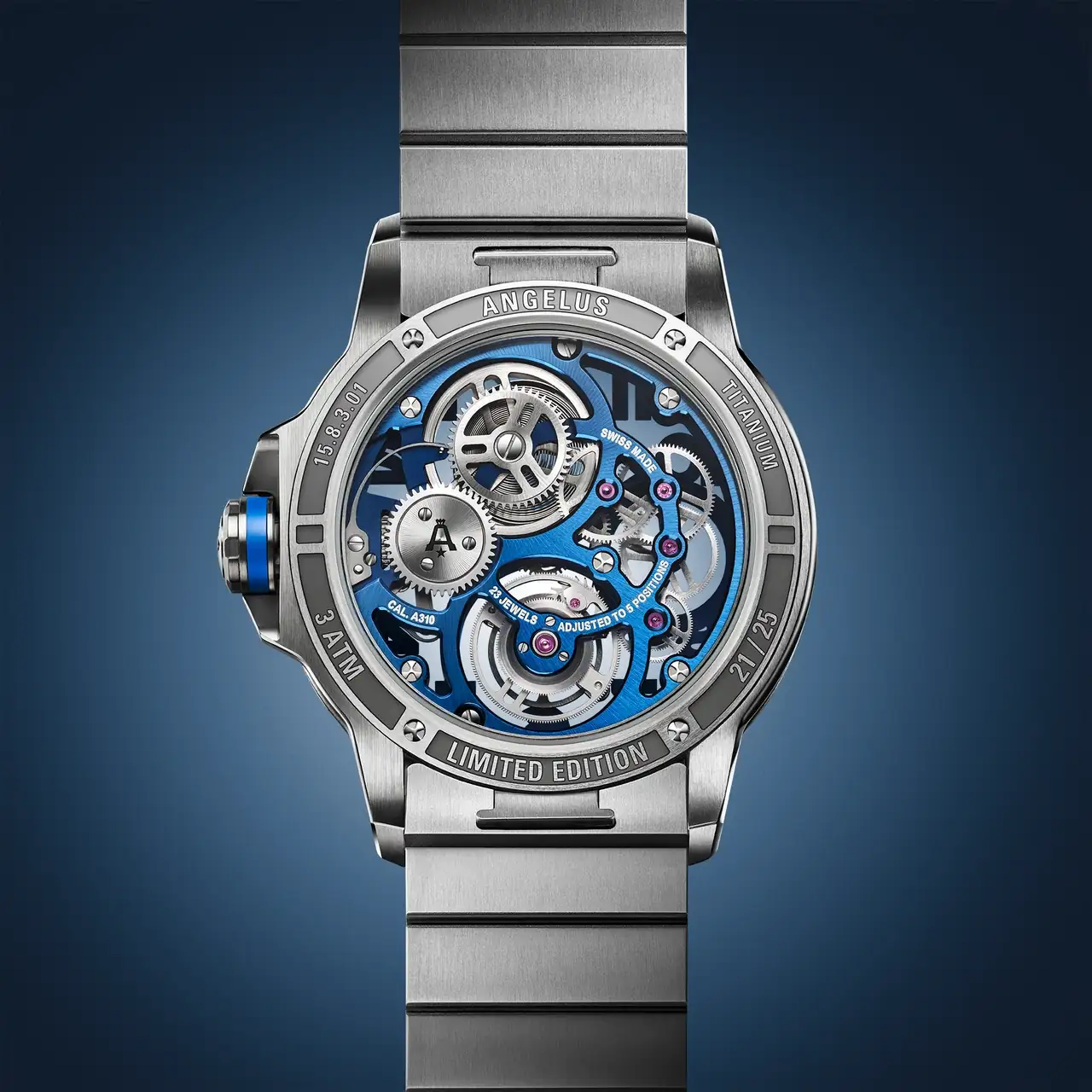 AN Flying Tourbillon Titanium blue titanium bracelet_back.webp
