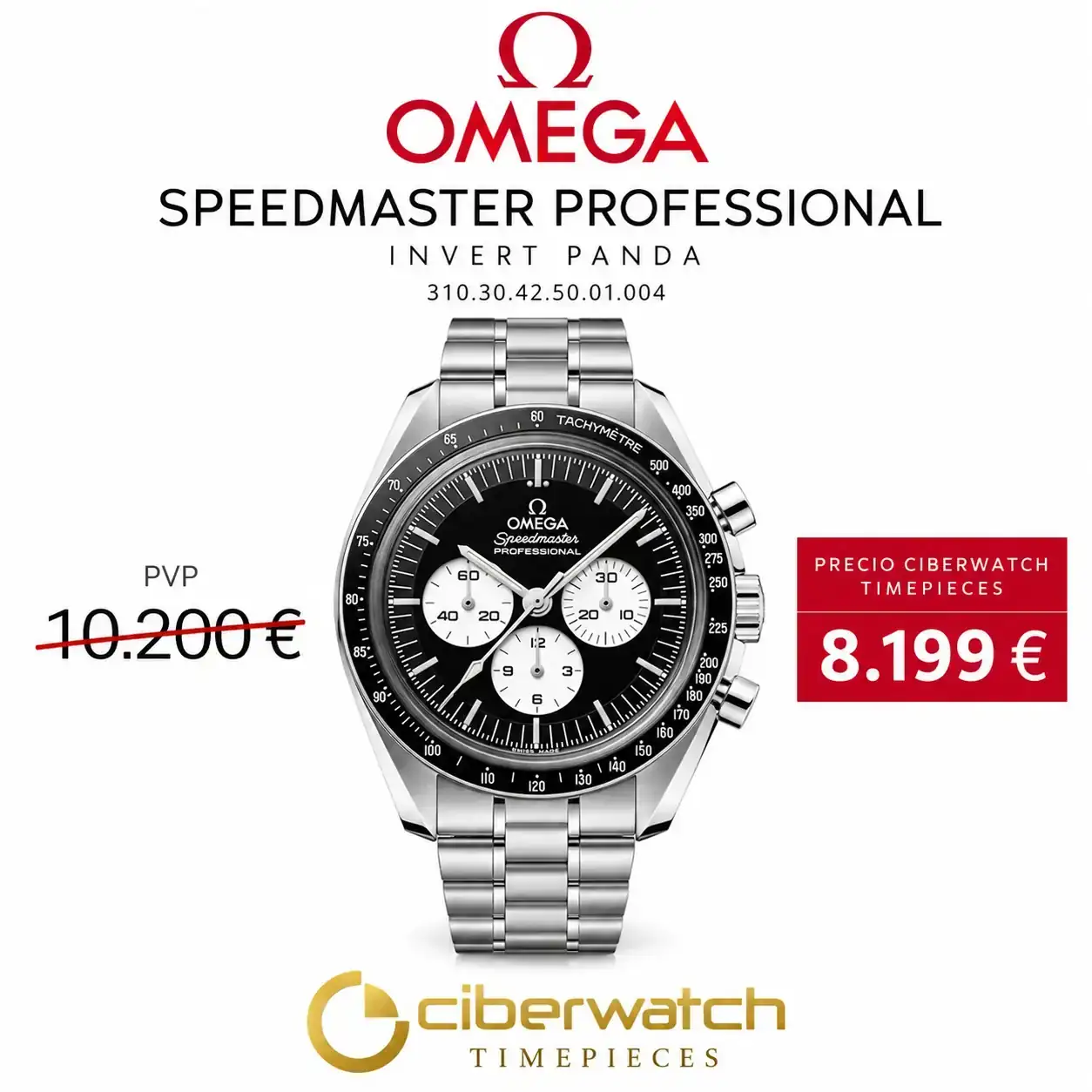 Anuncio premium del Omega Speedmaster.webp