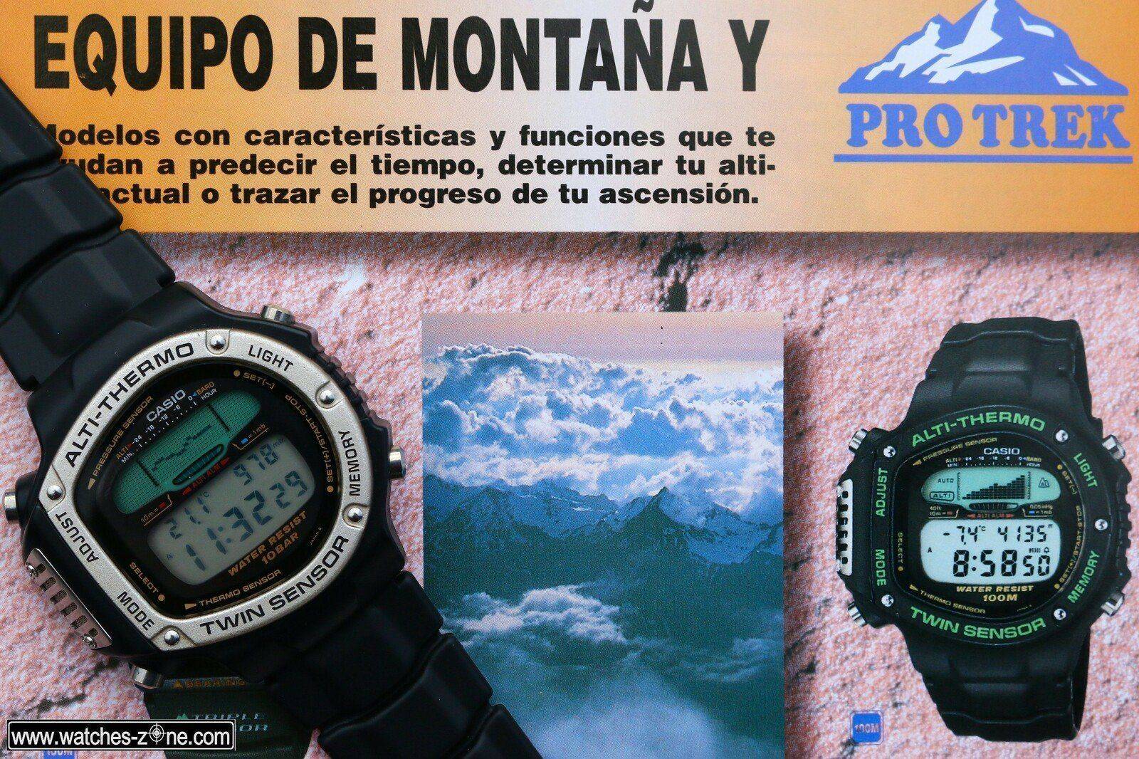 El Casio Protrek ALT-6100-1V Twin Sensor Especial Edition | Relojes  Especiales, EL foro de relojes