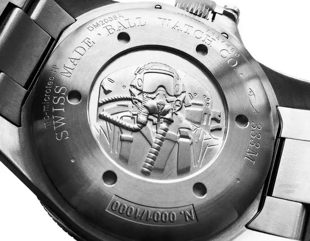 BALL Watch Co. ENGINEER Hydrocarbon SILVER FOX Limited Edition (back).webp