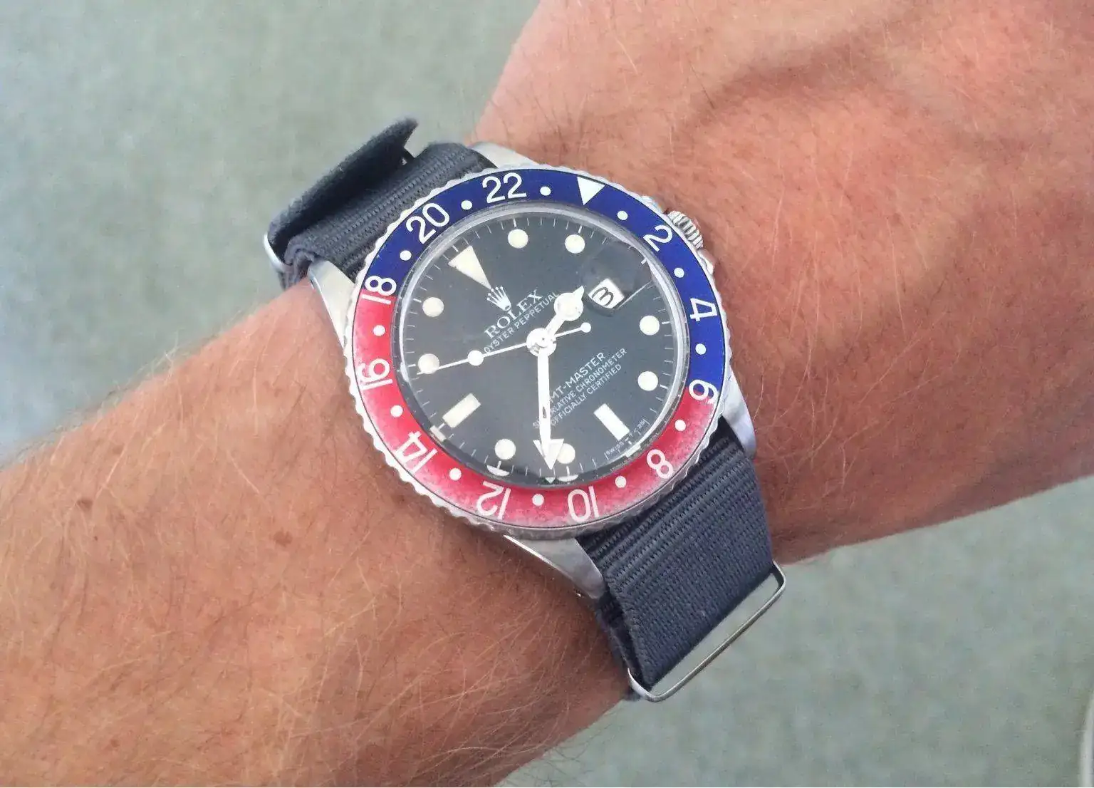 Bisel Pepsi con nato Relojes Especiales EL foro de relojes