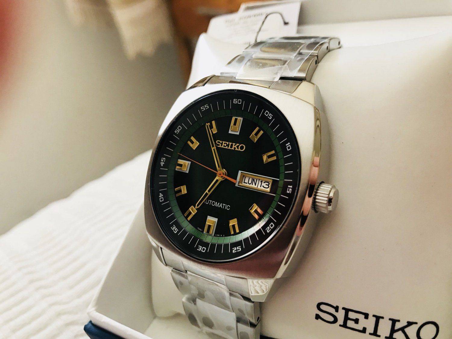 Seiko Recraft Verde SNKM97 - NUEVO! | Relojes Especiales, EL foro de relojes