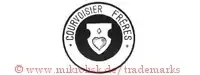 Courvoisier Frères (im Kreis mit Herz, Raute und Schild)