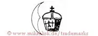 (Halbmond / Mondsichel und Krone)
