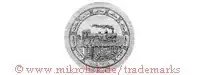 Saxonia (im Kreis mit Eisenbahn)
