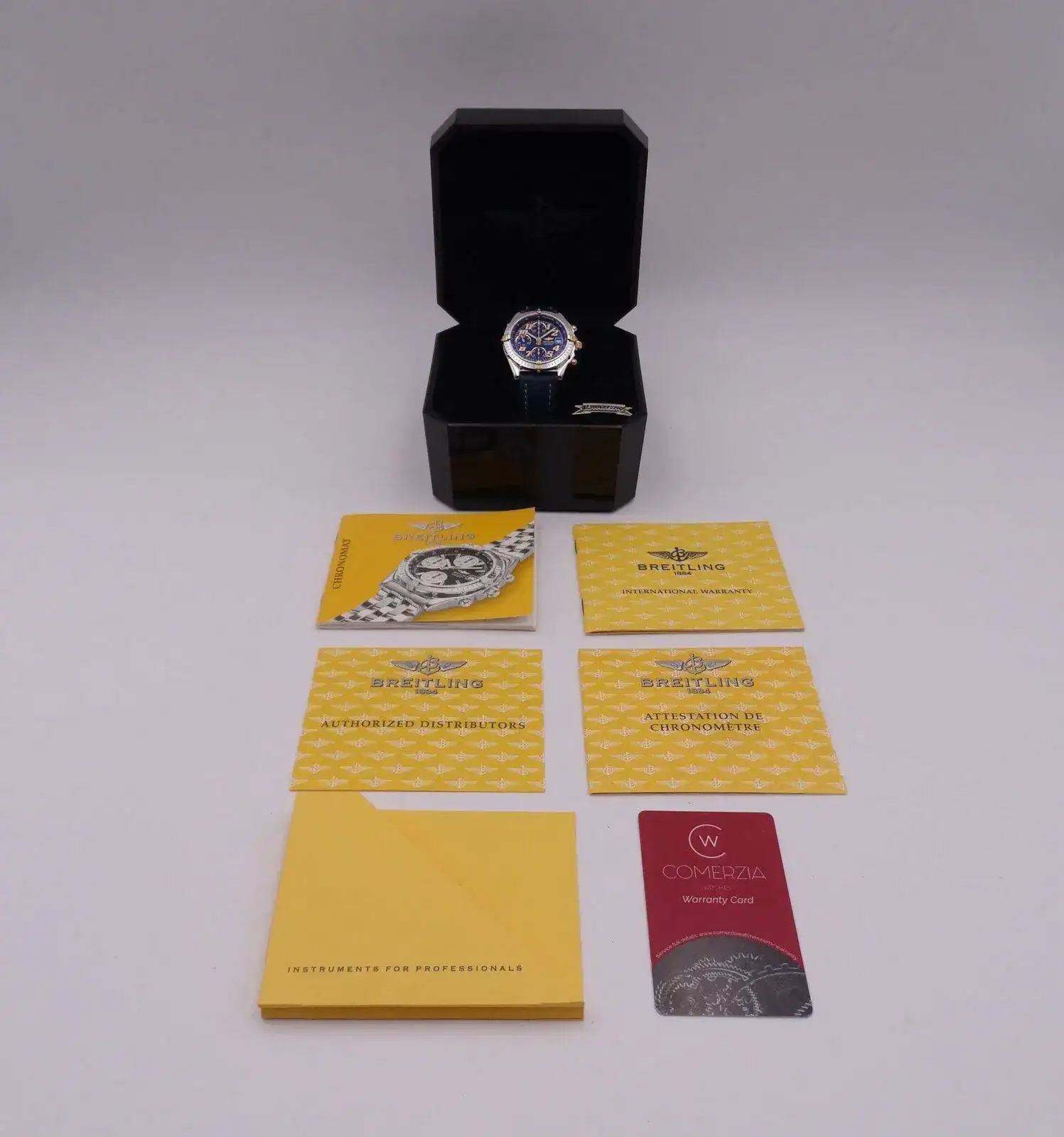 Breitling Chronomat Chronograph Steel Gold 08634.webp