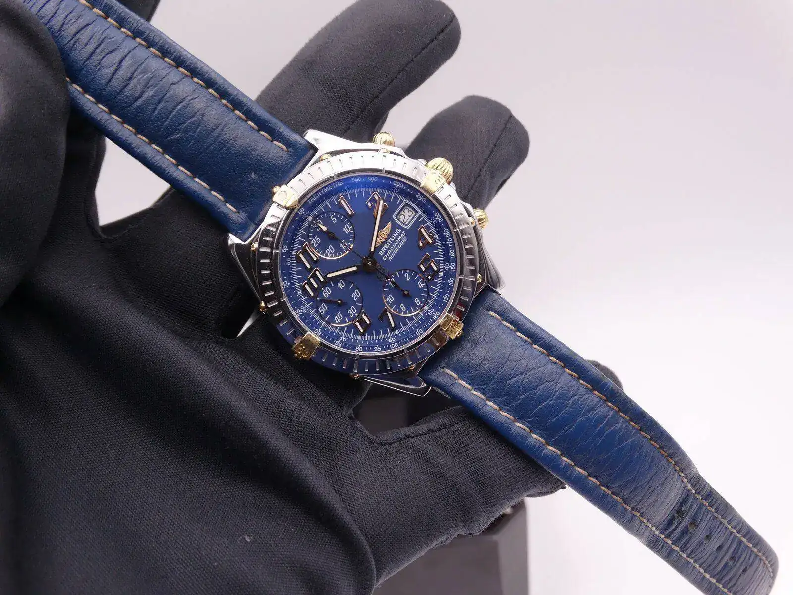 Breitling Chronomat Chronograph Steel Gold 08651.webp