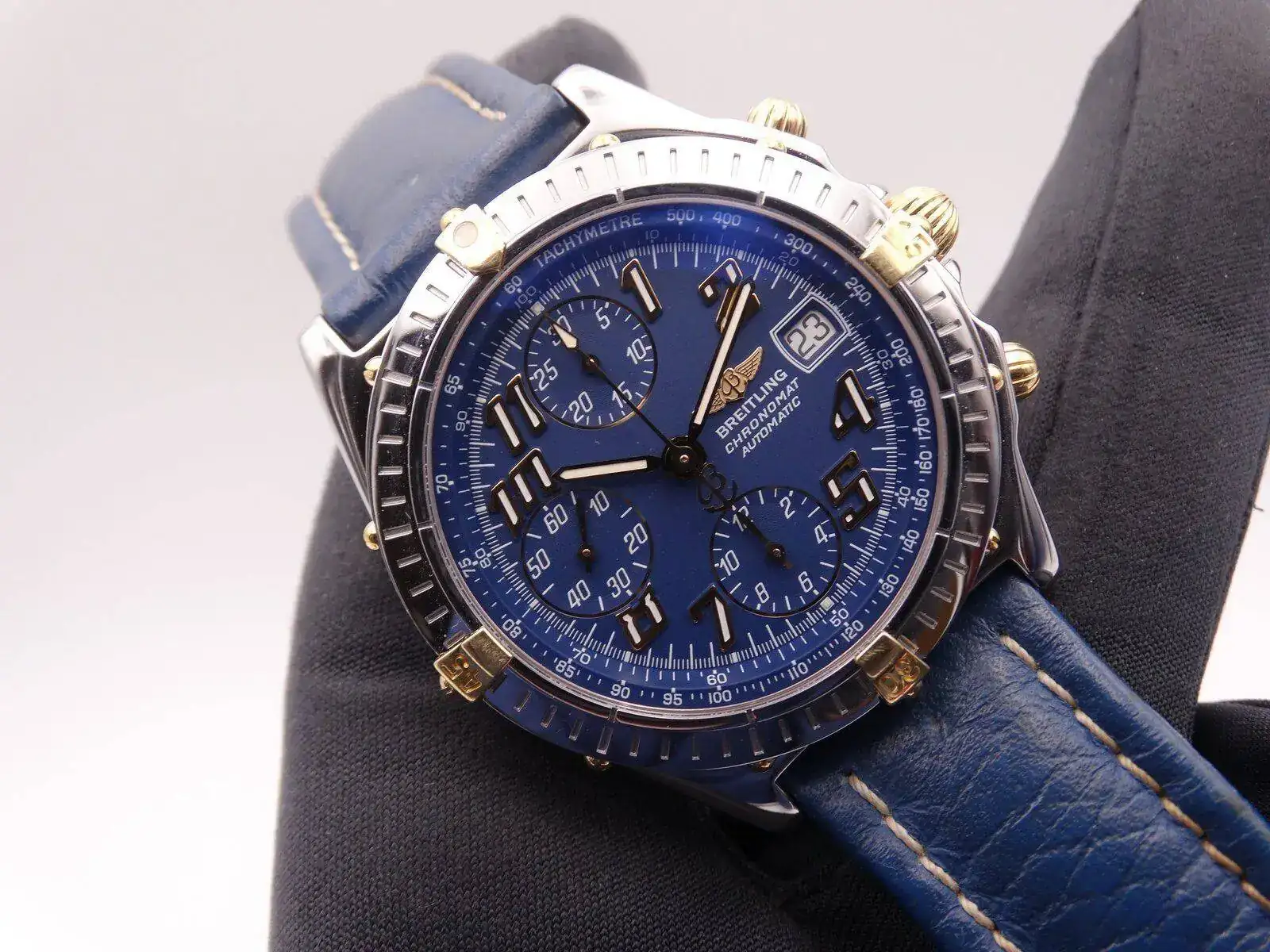 Breitling Chronomat Chronograph Steel Gold 08655.webp